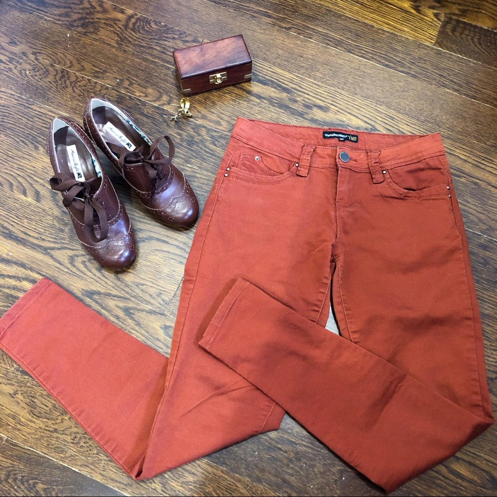 ✨Last Chance To Buy!✨ YMI Copper Orange Jeans